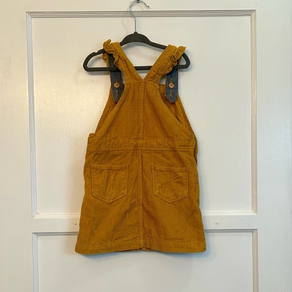 Gap Kids Corduroy Skirtall Mustard size 4 - Picture 3 of 4